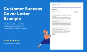 Wzór listu motywacyjnego Customer Success Manager. Przykład profesjonalnego listu, który pomoże Ci wyróżnić się wśród kandydatów.