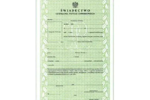 Gdzie kupić świadectwo ukończenia szkoły zawodowej bez ryzyka?