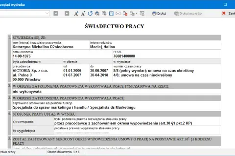 Czy można wystawić świadectwo pracy w trakcie zatrudnienia? Odpowiedzi