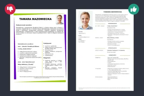 Curriculum vitae Tamary Mazowieckiej: doświadczenie w e-commerce, obsługa klienta, sprzedaż, umiejętności językowe i komputerowe.