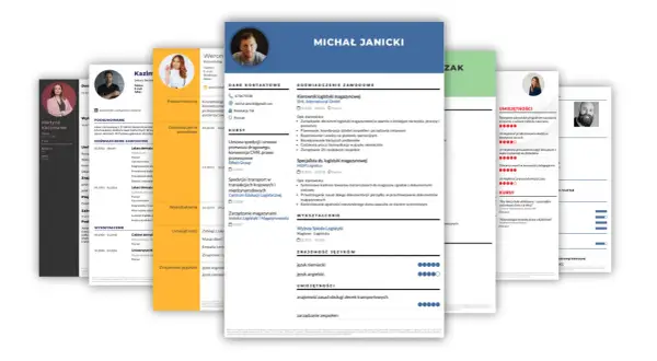 CV bez doświadczenia: Michał Janicki, kierownik logistyki, przedstawia swoje umiejętności i kursy, mimo braku doświadczenia w tej dziedzinie.