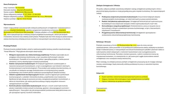 Jakie dokumenty na praktyki zawodowe? Uniknij problemów z formalnościami