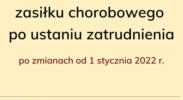 Ile wynosi zasiłek chorobowy po ustaniu zatrudnienia? Sprawdź szczegóły