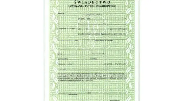 Gdzie kupić świadectwo ukończenia szkoły zawodowej bez ryzyka?