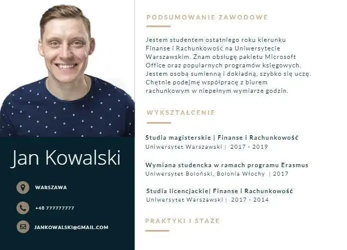 Zdjęcie Jak napisać dobre CV bez doświadczenia zawodowego i zdobyć pracę?