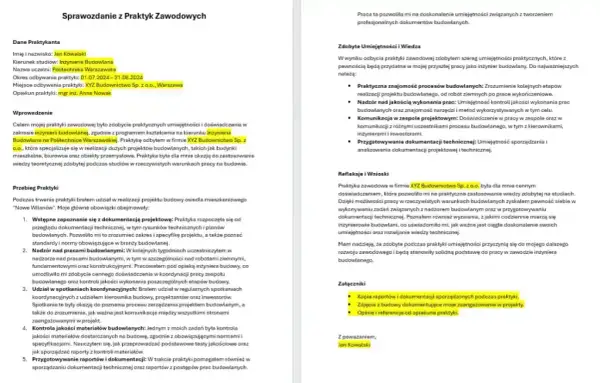 Jakie dokumenty na praktyki zawodowe? Uniknij problemów z formalnościami